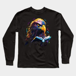 Eagle Reads Book Long Sleeve T-Shirt